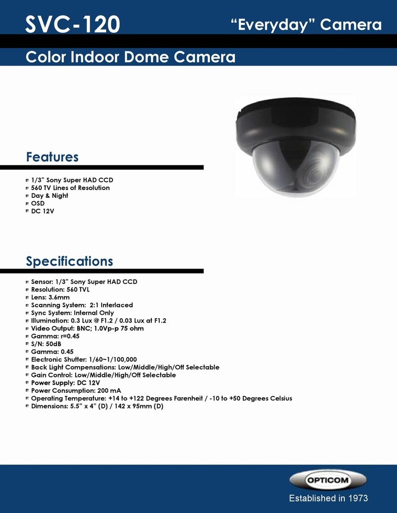OPTICOM SVC-120 - Manual de usuario
