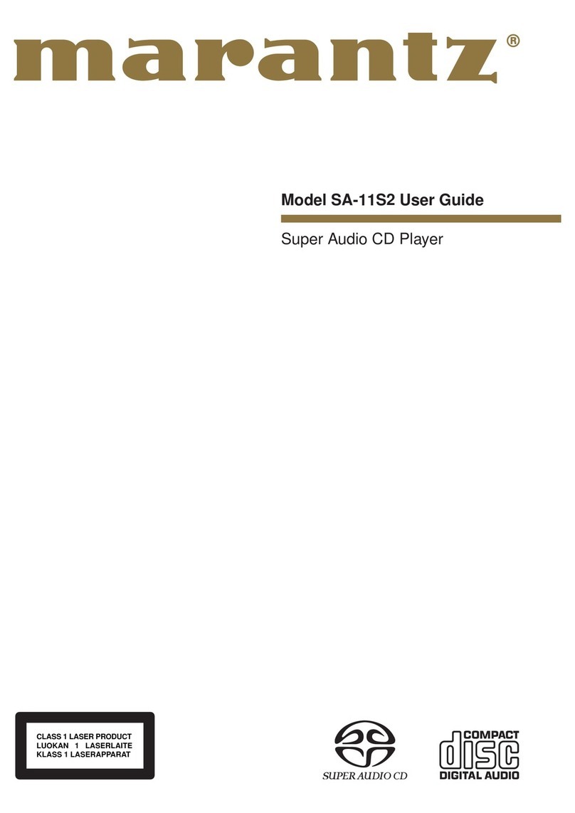 Marantz SA-11S2 Manual de usuario