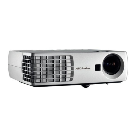 Ask Proxima M20 Manual de usuario Ask Proxima M20 Manual de usuario