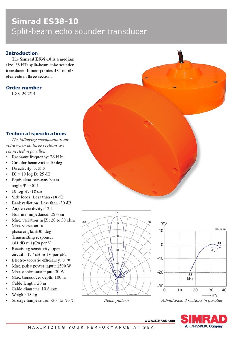Simrad ES38-10 -  REV B Manual de usuario