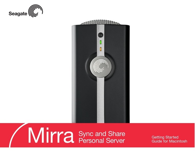 Seagate Mirra Manual de usuario