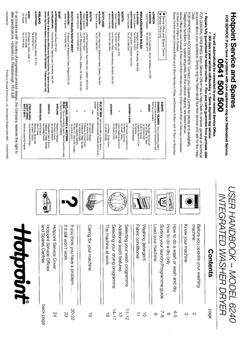 Hotpoint HB49726 Manual de instrucciones