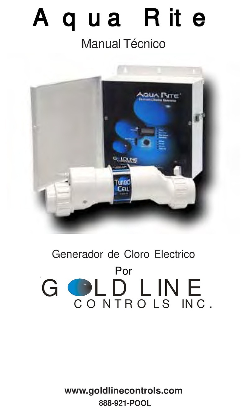 Goldine Controls Aqua Rite Manual de usuario