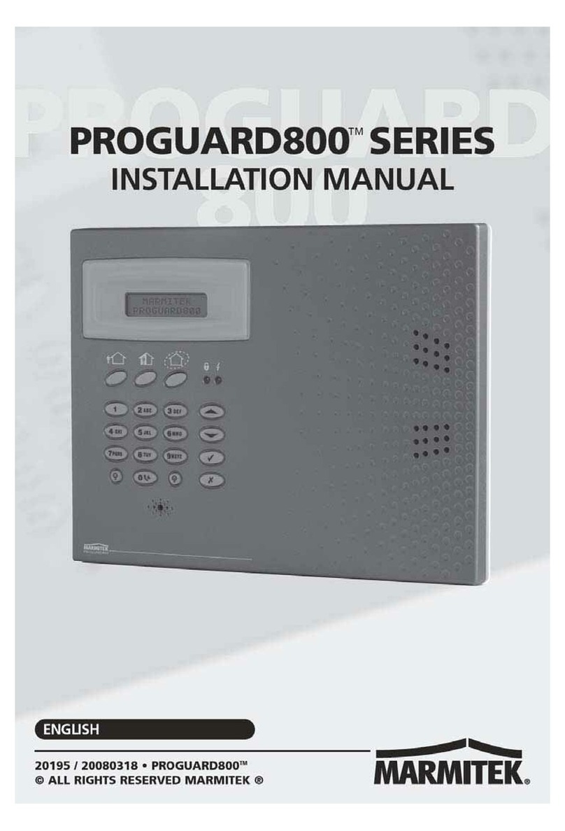 Marmitek PROGUARD 800 - QUICK Manual de usuario