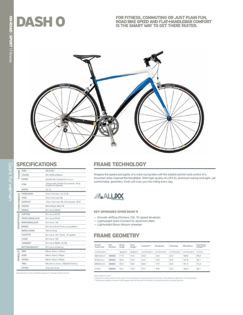 Giant DASH 0 Manual de usuario