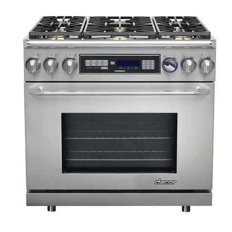 Dacor Epicure ER36D Manual de usuario
