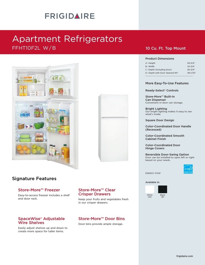Frigidaire FFHT10F2LB Instrucciones de instalación