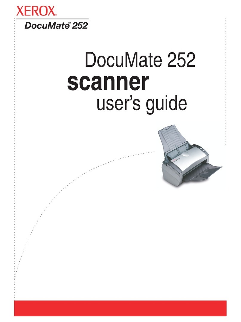Xerox XDM2525D-WU - DocuMate 252 Manual de usuario