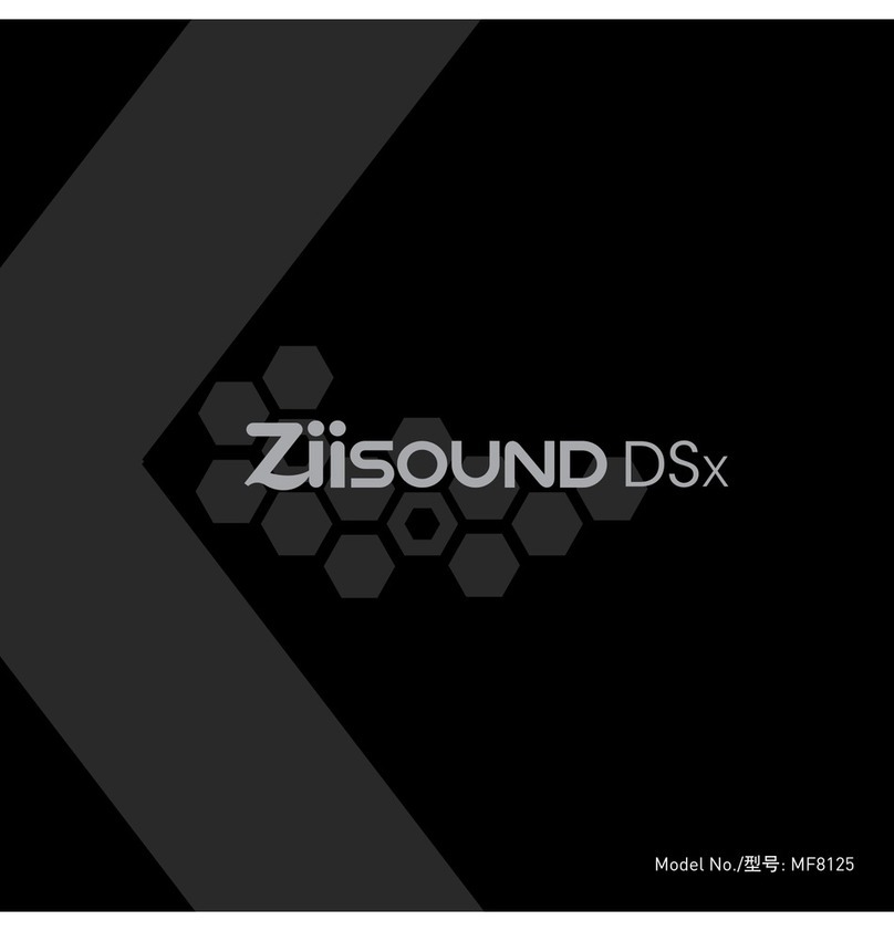 Creative ZiiSound DSx Manual de usuario