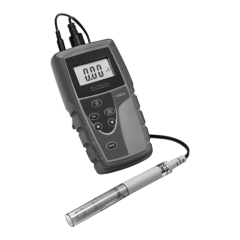 EUTECH INSTRUMENTS COND 6 PLUS Manual de usuario EUTECH INSTRUMENTS COND 6 PLUS Manual de usuario