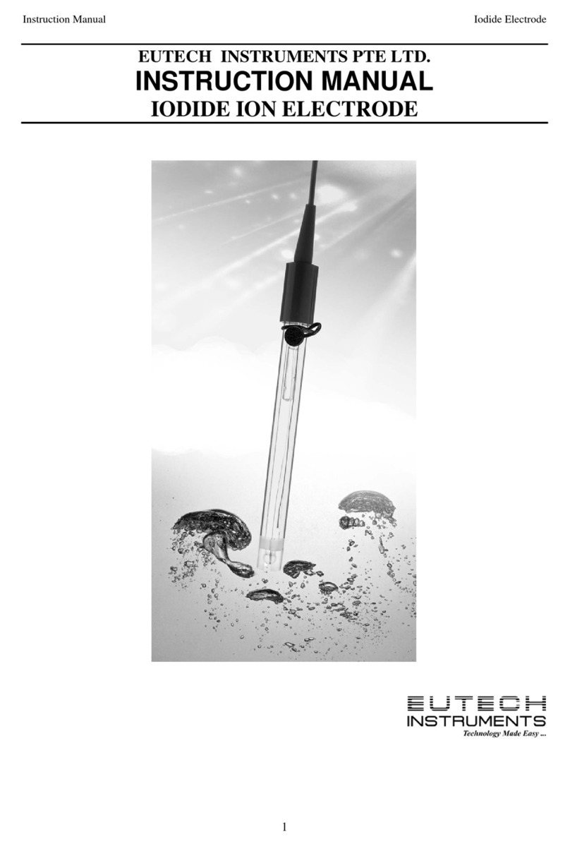 EUTECH INSTRUMENTS IODIDE EPOXY Manual de usuario