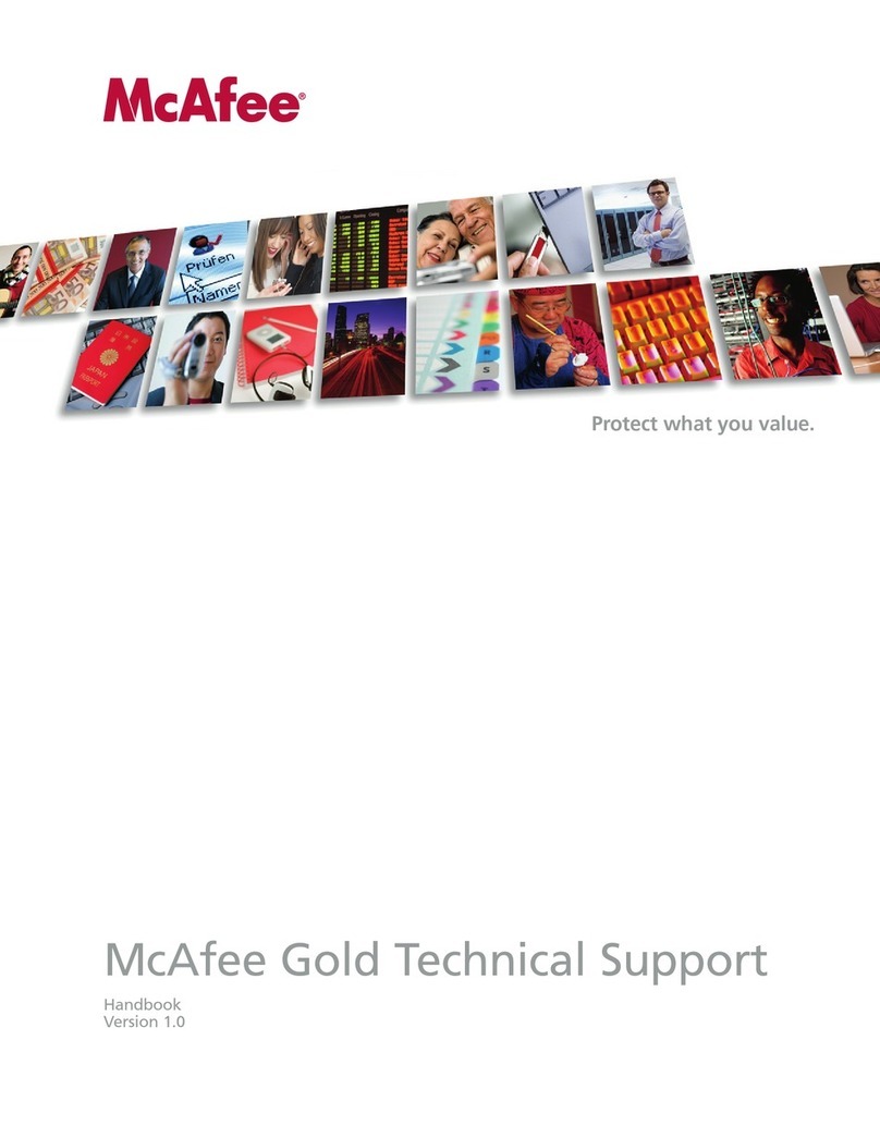McAfee GOLD 1.0 Manual de usuario