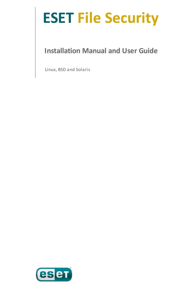 ESET FILE SECURITY - FOR LINUX BSD AND SOLARIS Manual de usuario