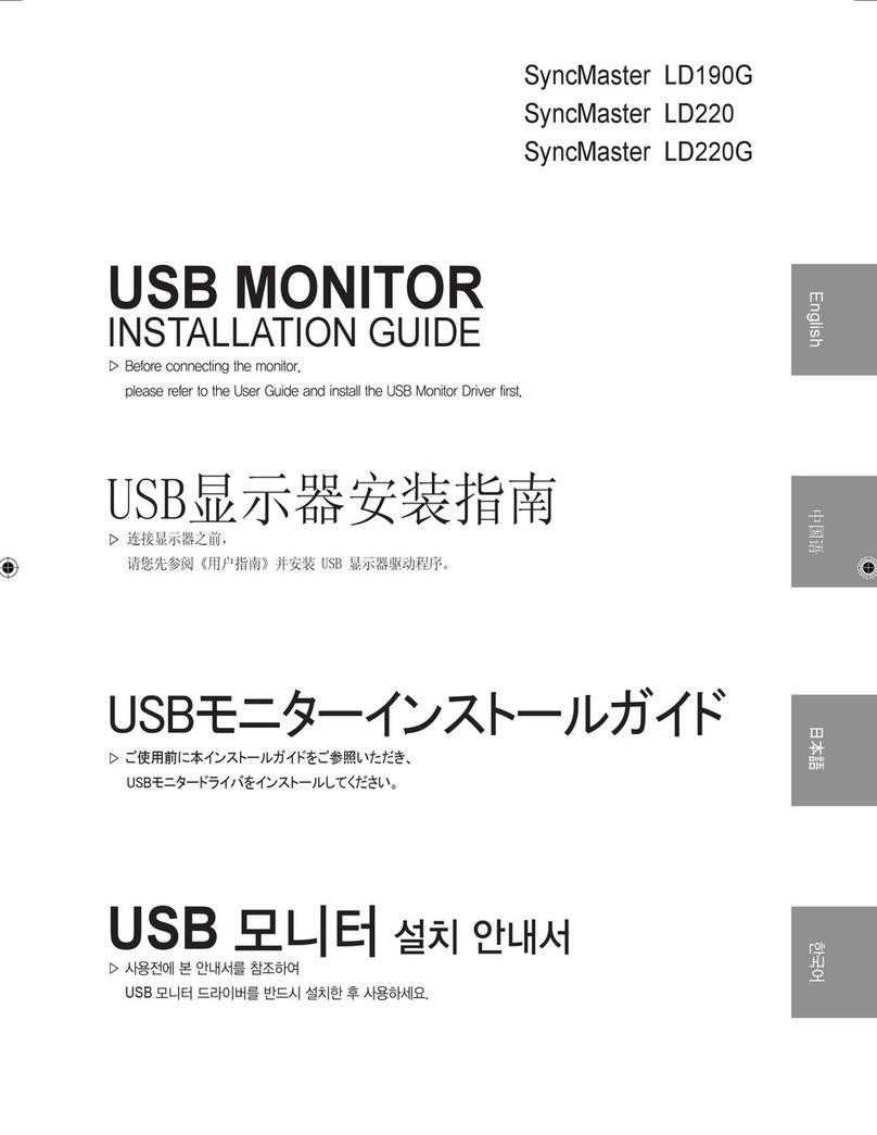 Samsung SyncMaster LD220G Manual de usuario