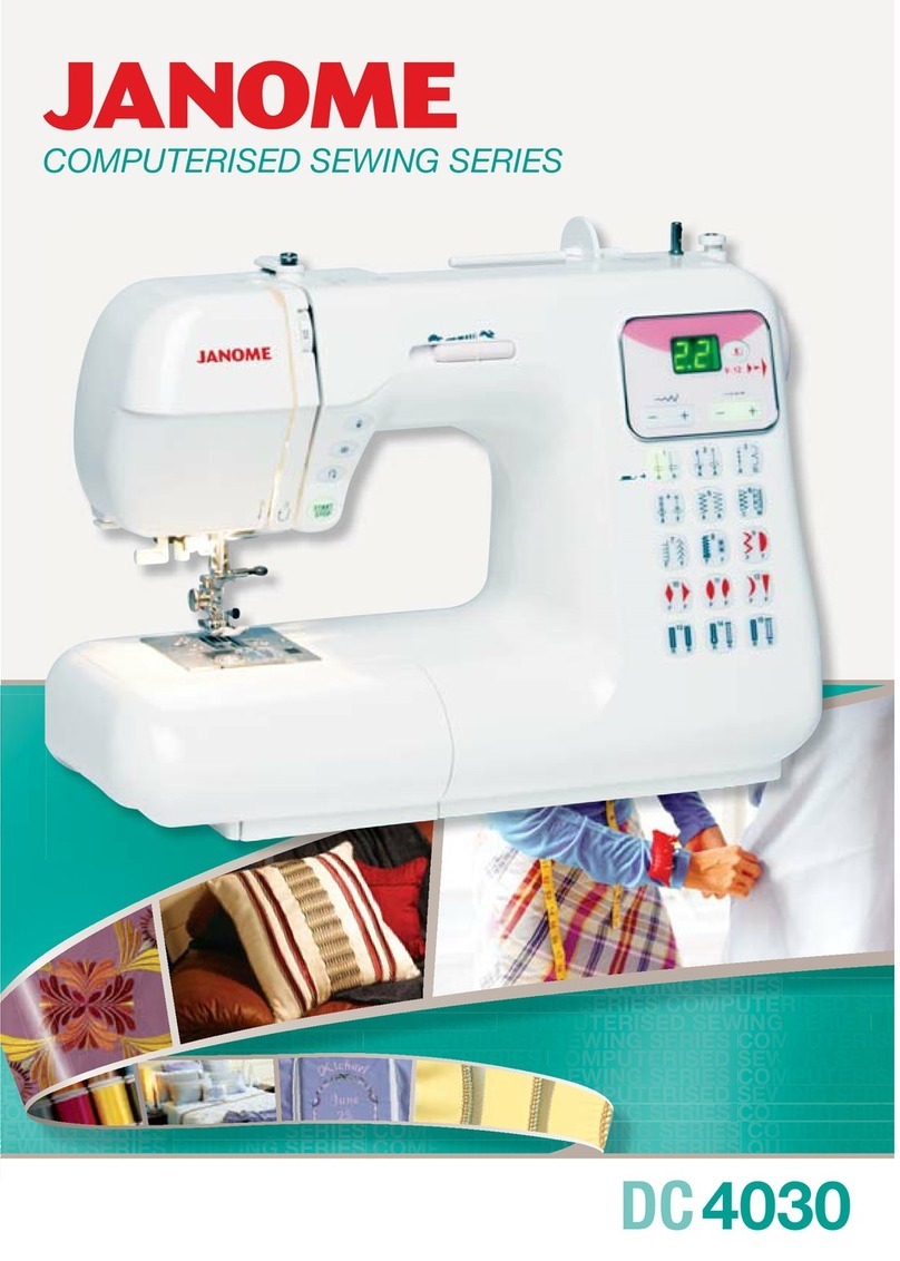 Janome DC 4030 - Manual de usuario