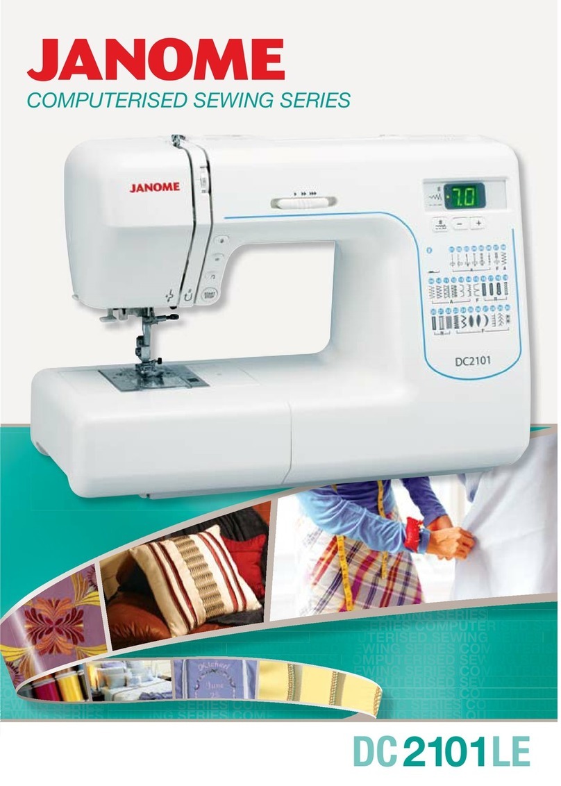 Janome DC2101 Manual de usuario