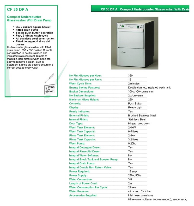 Adler CF 35 DP A Manual de usuario