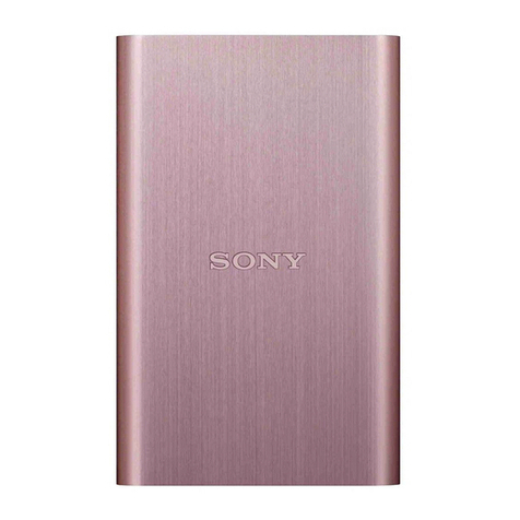 Sony HD-EG5 Manual de usuario