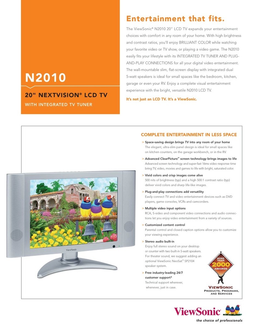 ViewSonic N2010 Manual de usuario