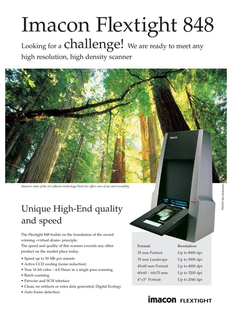 imacon Flextight 848 Manual de usuario