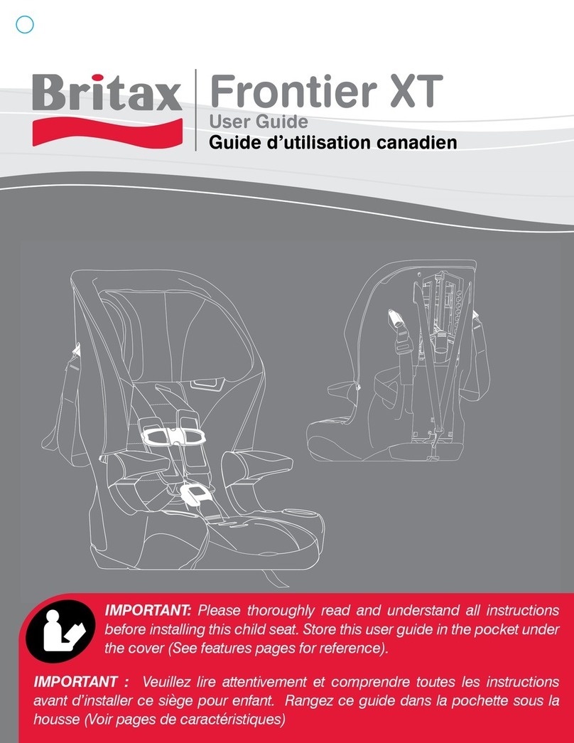 Britax FRONTIER XT Manual de usuario