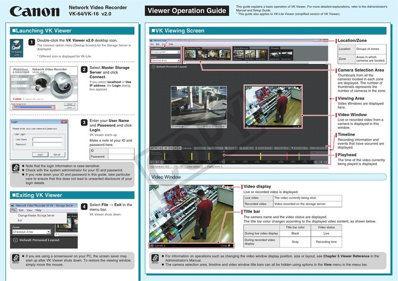 Canon Vb-C60 - Ptz Network Camera Manual de usuario