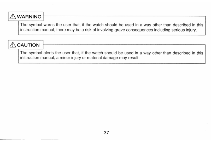 Seiko 6S37 Manual de usuario