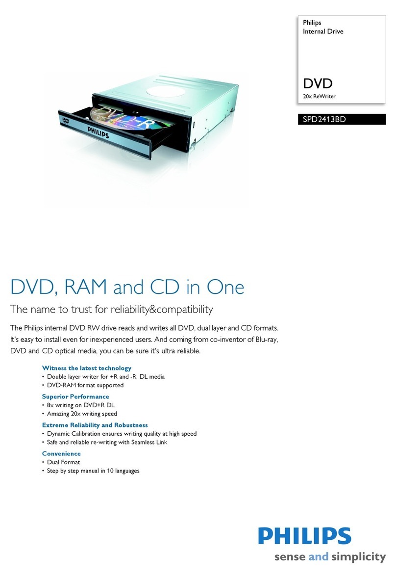 Philips SPD2413BD Manual de usuario