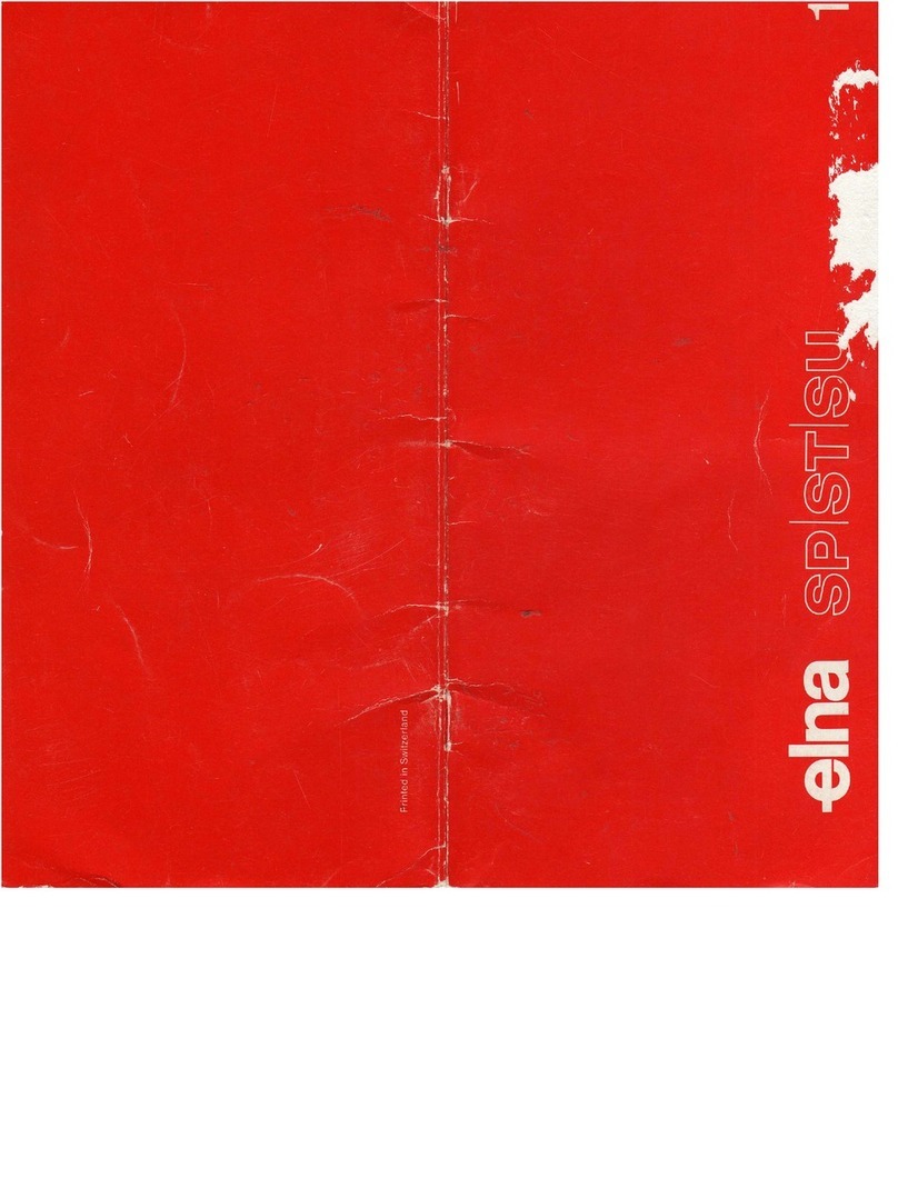 ELNA SP Manual de usuario