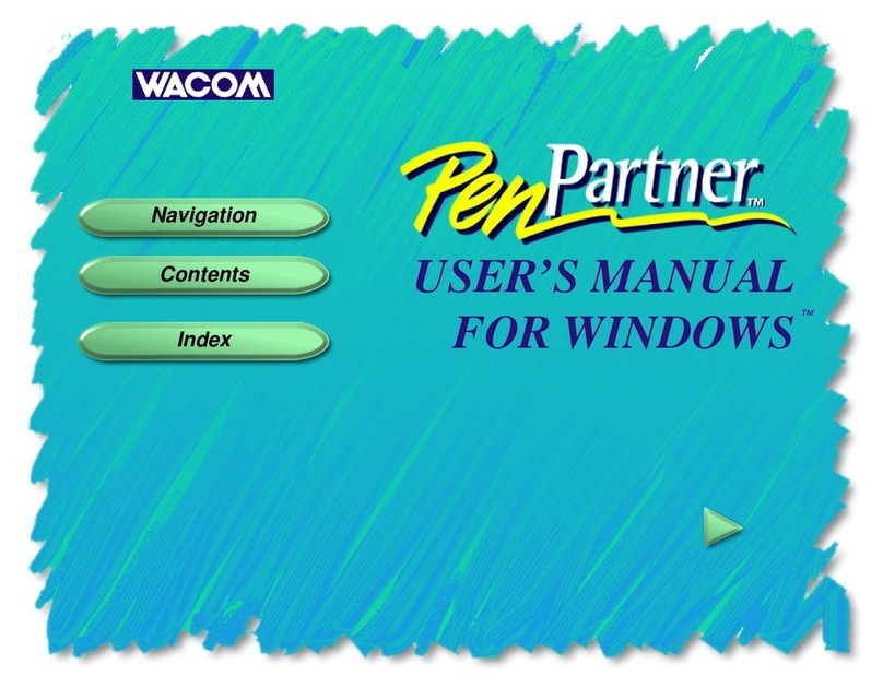 Wacom PENPARTNER - USB Manual de usuario