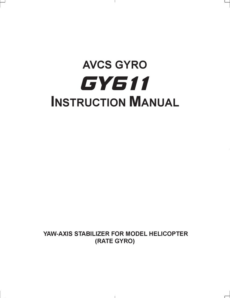 FUTABA GY611 Manual de usuario