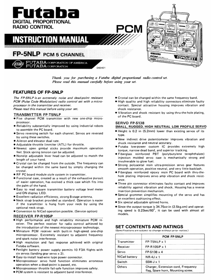FUTABA FP-5NLP Manual de usuario