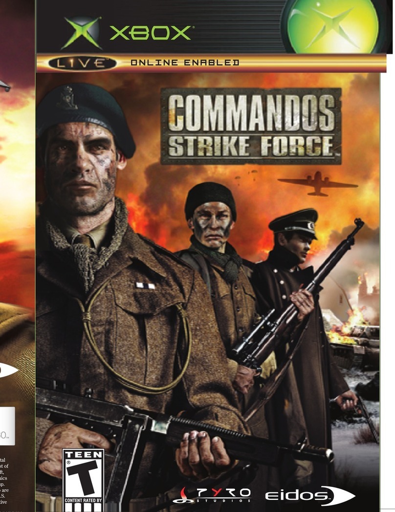 Pyro Studios COMMANDOS-STRIKE FORCE Manual de usuario