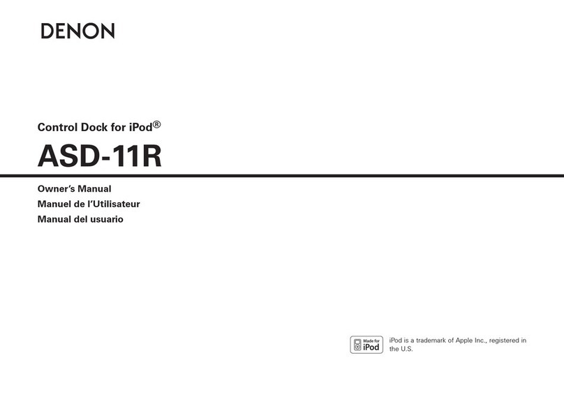 Denon ASD11RK Manual de usuario