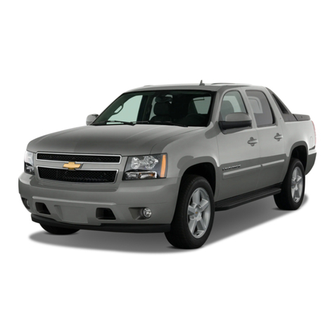 Chevrolet AVALANCHE - 2011 Manual de usuario Chevrolet AVALANCHE - 2011 Manual de usuario