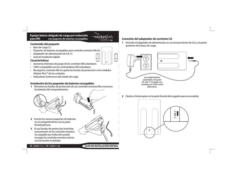 Rocket Fish RF-GWII1121 Manual de lista de piezas