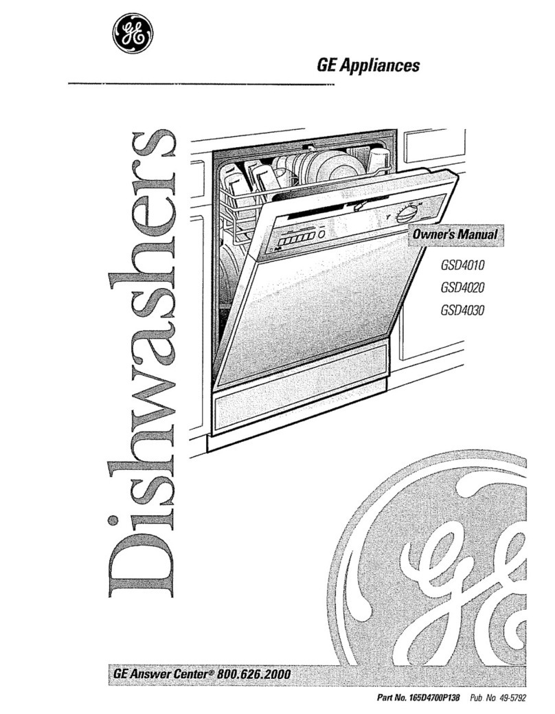 GE GSD4010 Manual de usuario