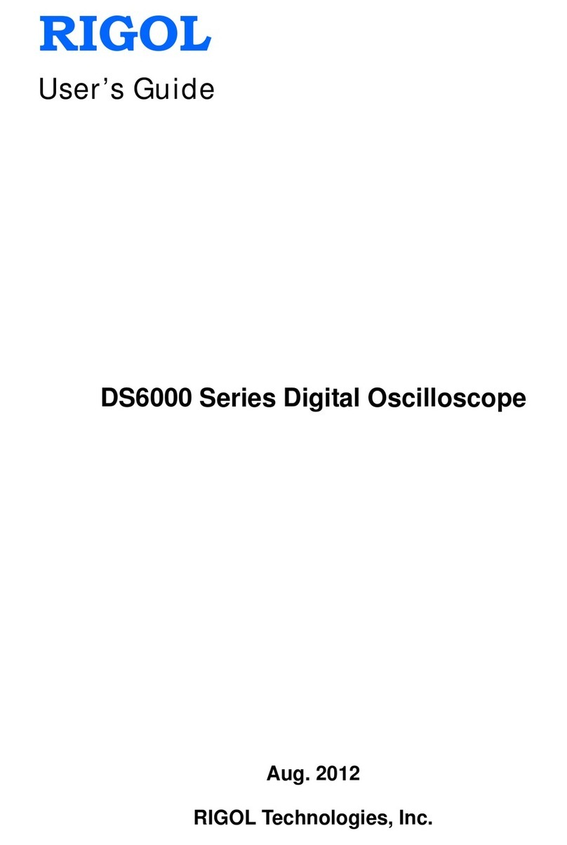 Rigol DS6000 Series Manual de usuario