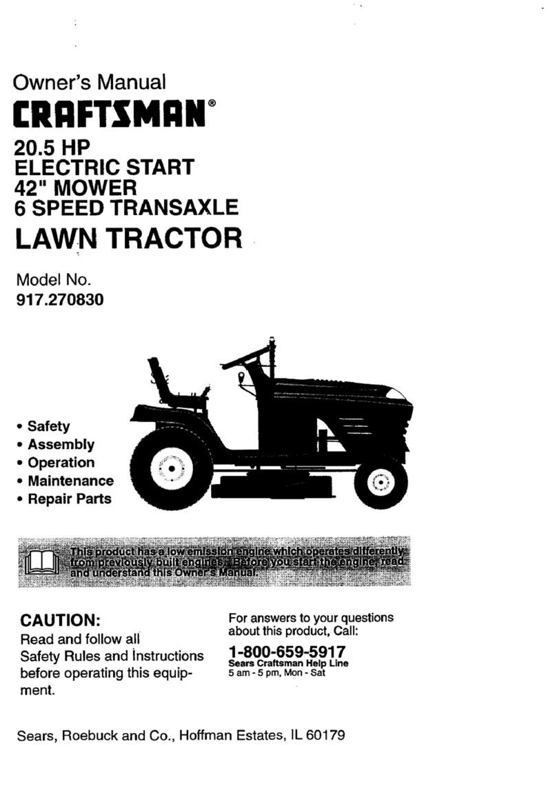 Craftsman 917.270830 Manual de usuario
