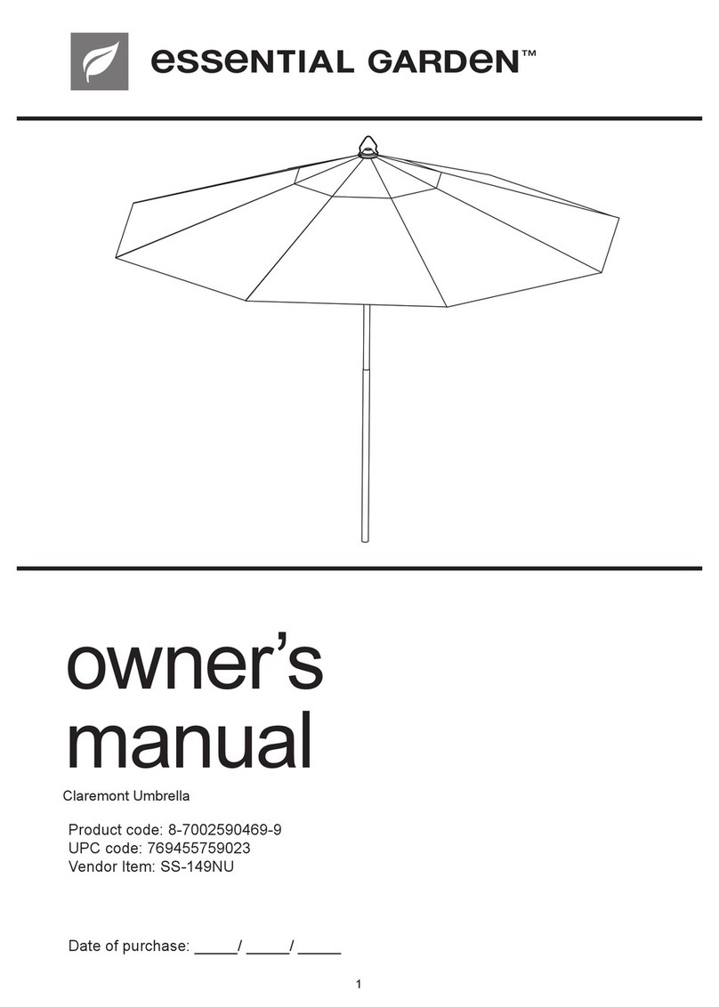 Essential Garden SS-149NU Manual de usuario Essential Garden SS-149NU Manual de usuario