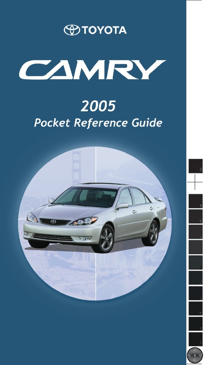 Toyota 2008 Camry Manual de usuario Toyota 2008 Camry Manual de usuario