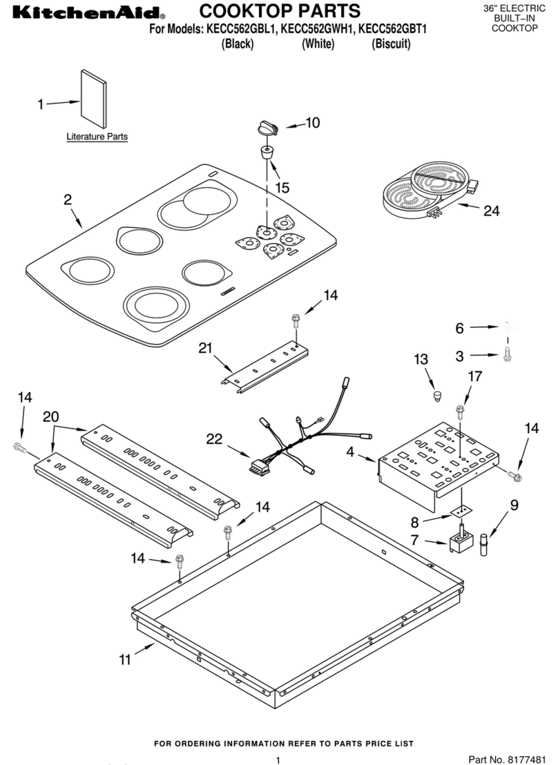 KitchenAid KECC562GBL1 Manual de usuario