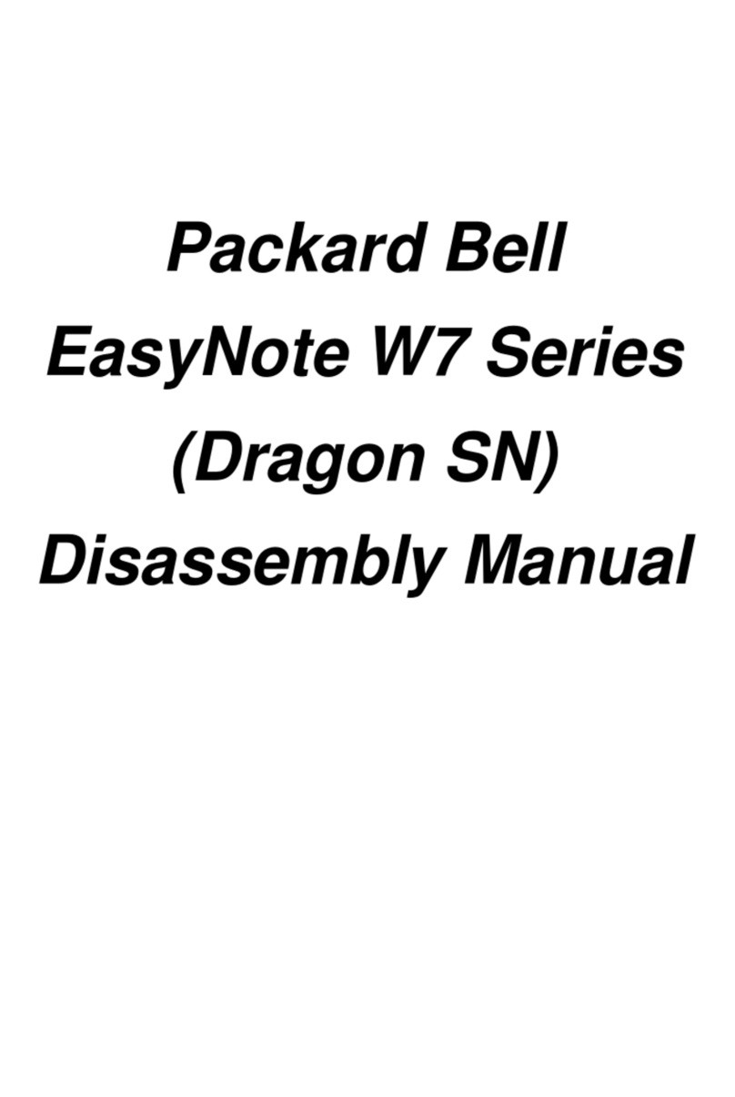 Packard Bell W7 Series Instrucciones de instalación