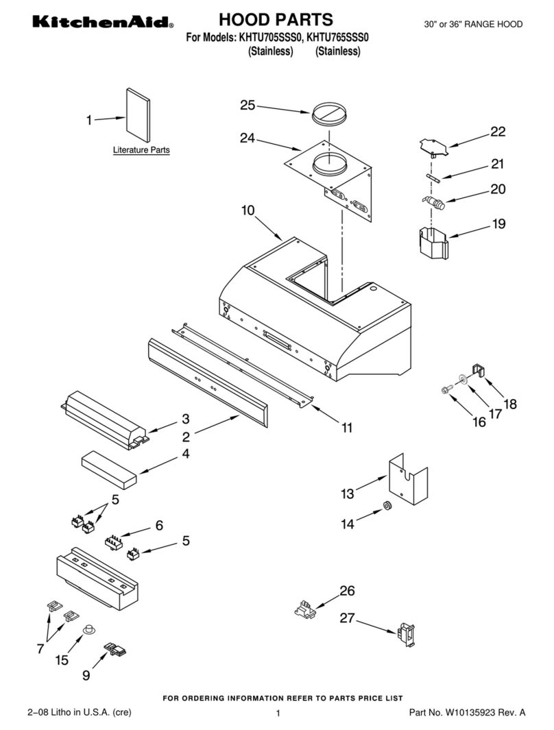 KitchenAid KHTU705SSS0 Manual de usuario
