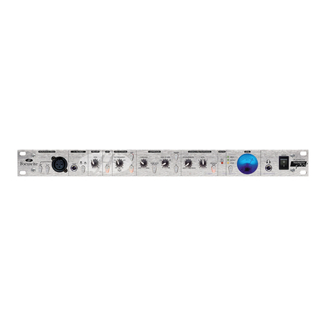 Focusrite TrakMaster Pro Manual de usuario
