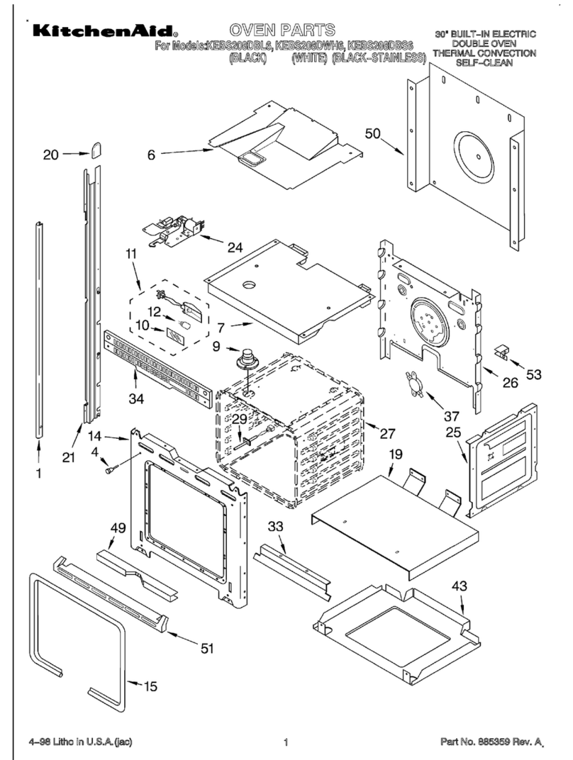 KitchenAid KEBS208DBL6 Manual de usuario