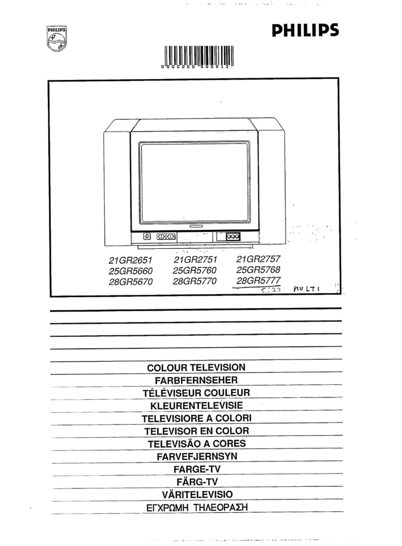 Philips 25GR5660 Manual de usuario