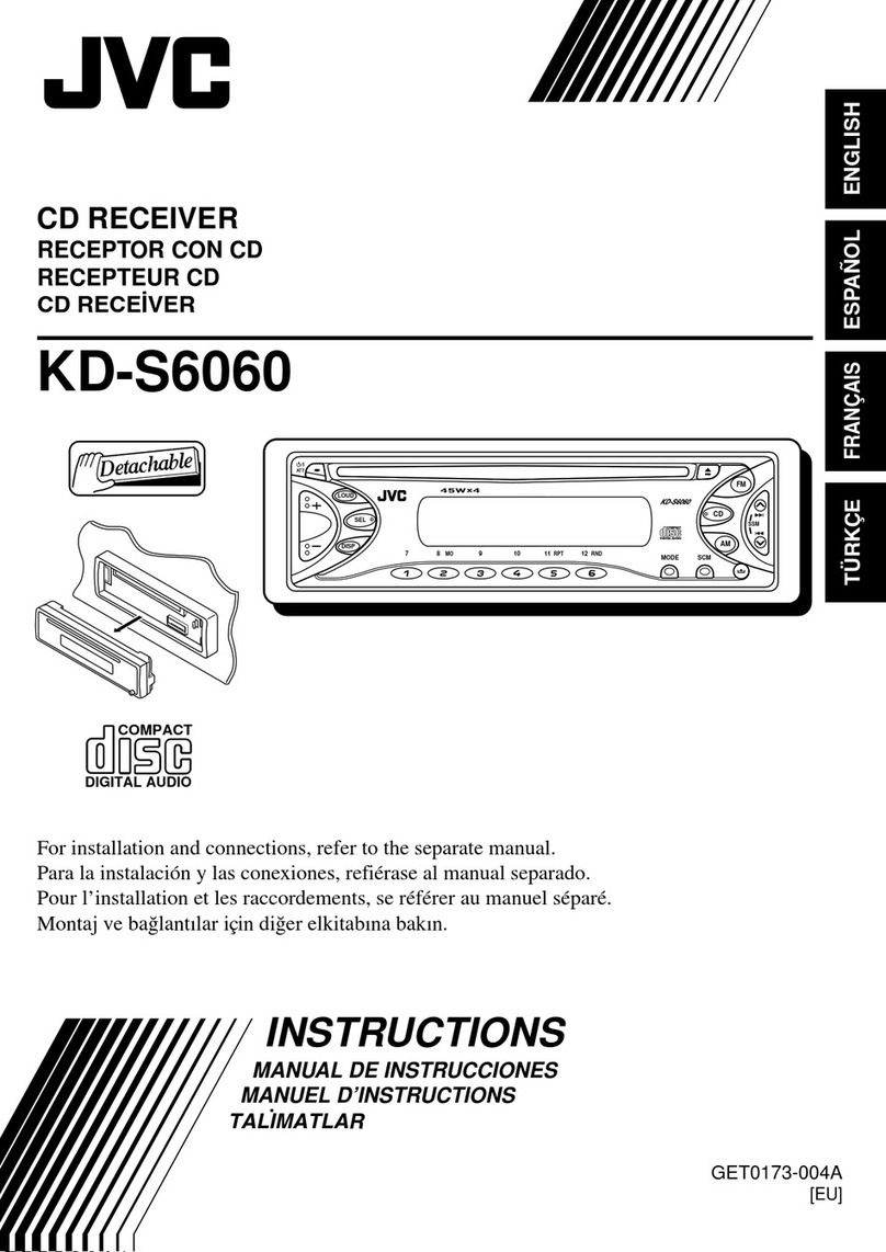 JVC KD-S6060 Manual de usuario