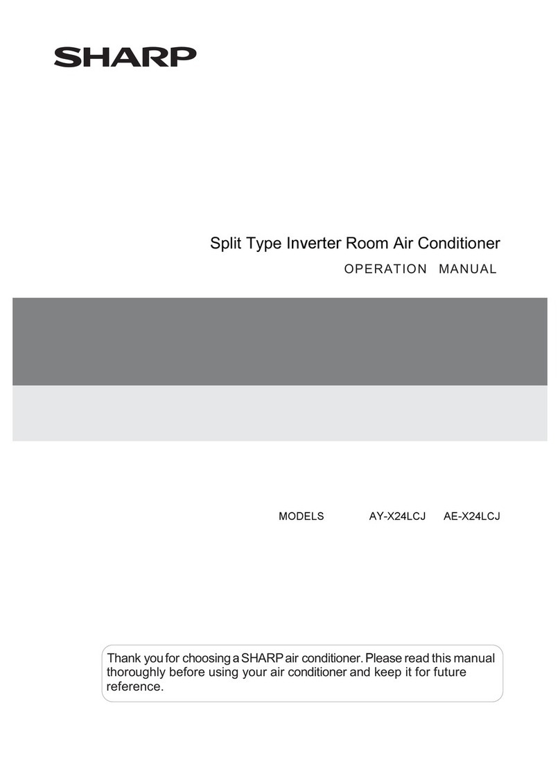 Sharp AE-X24LCJ Manual de usuario