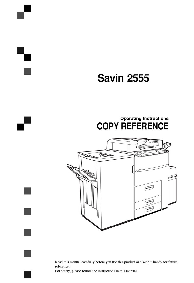 Savin 2555 Manual de usuario